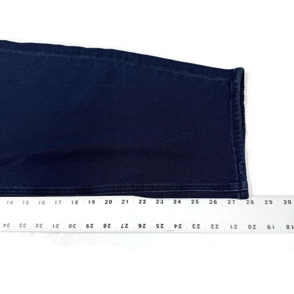 Good American Indigo Barrel Leg Jeans High Rise 100% Cotton Womens 12/31 NWT - Picture 6 of 10